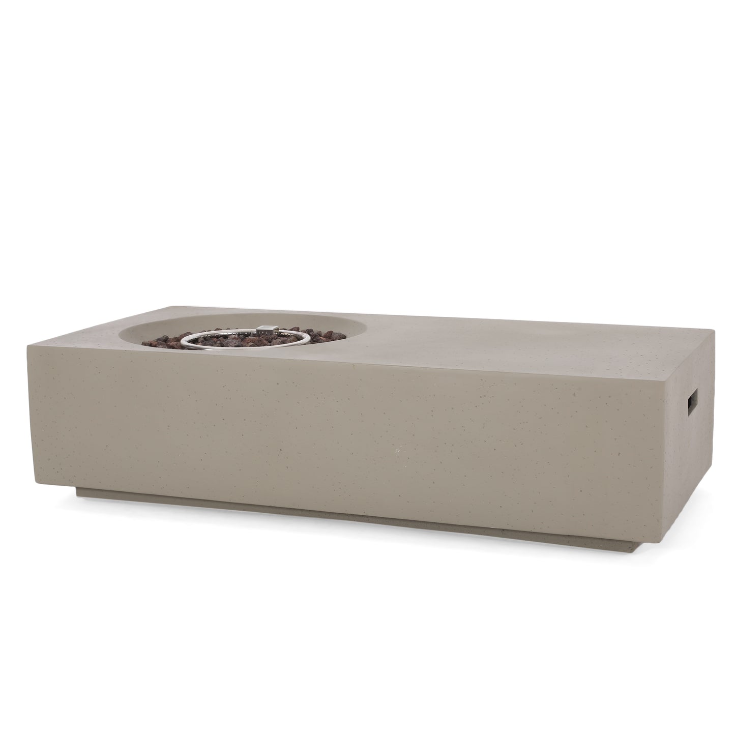 RECTANGLE 14.75" MGO FIRE PIT - 50 000 BTU