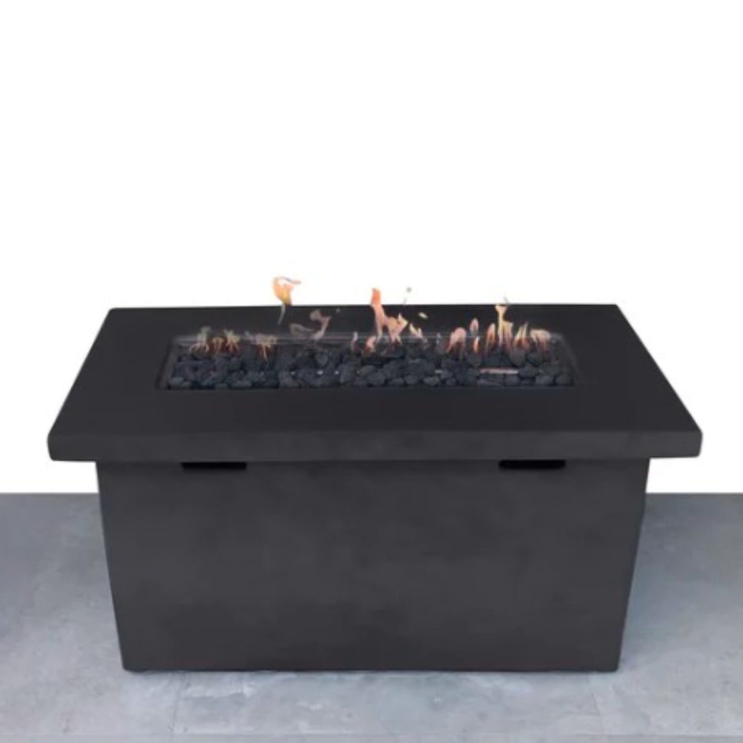 25" H x 42" W Fiber Reinforced Concrete Propane Outdoor Fire Pit Table