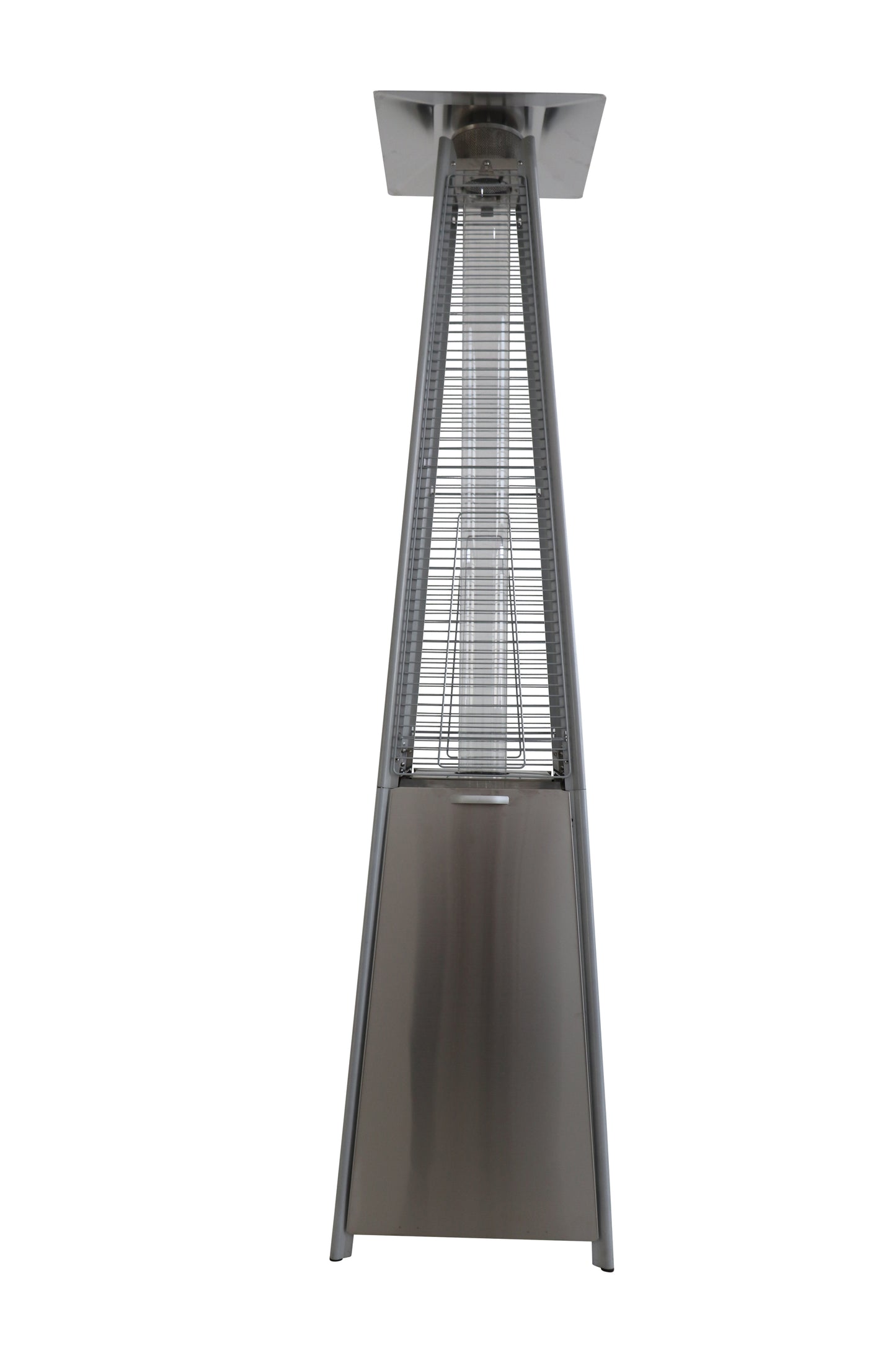 40,000 Btu Propane Standing Patio Heater Stainless Steel