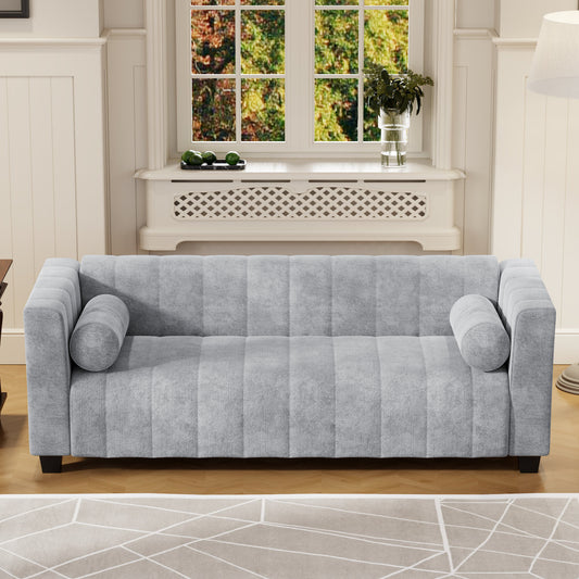 [SantaChoice] U_Style  78.7''Upholstered Sofa for Living Room, Bedroom, Salon, Simplified Style