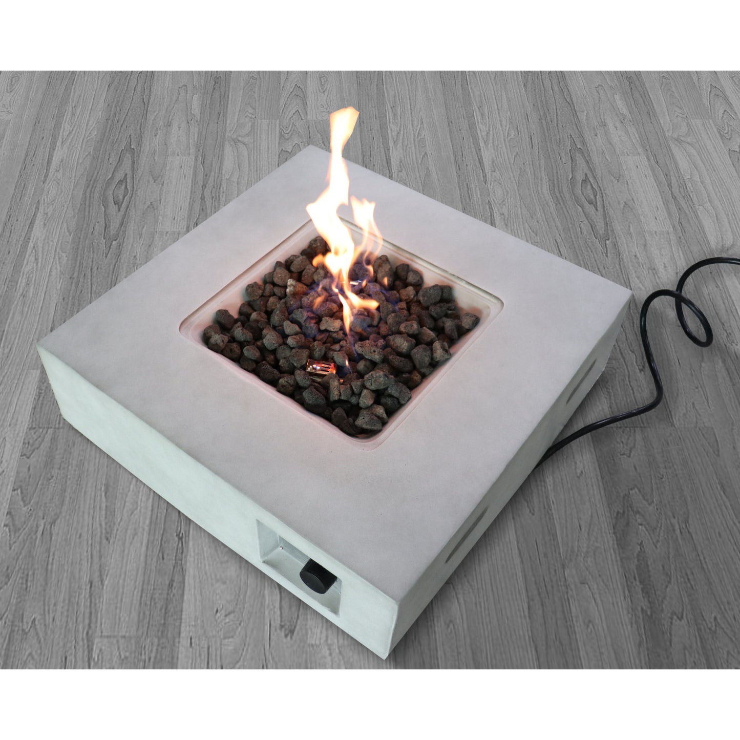 Fiber Reinforced Concrete Propane/Natural Gas Fire Pit table