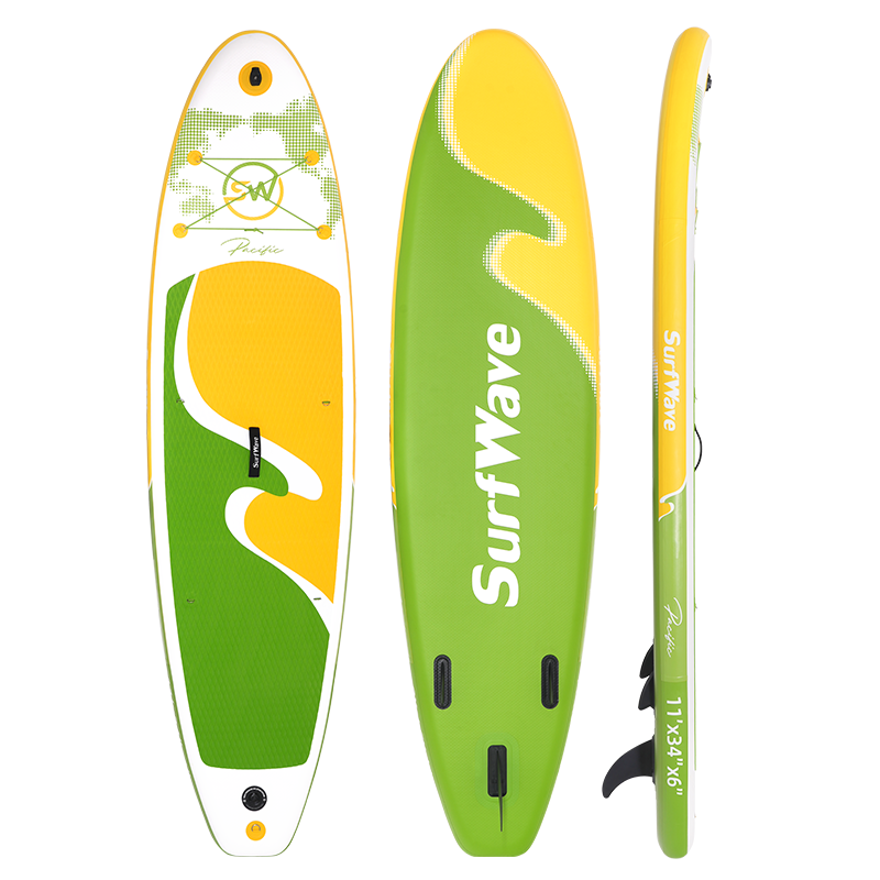 Inflatable Stand Up Paddle Board 11'x34"x6" With Accessories