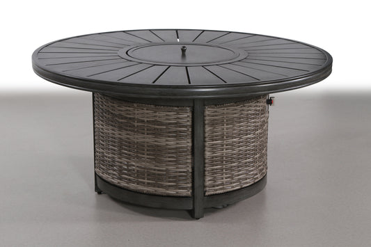 25 H x 52 W Propane Outdoor Fire Pit Table