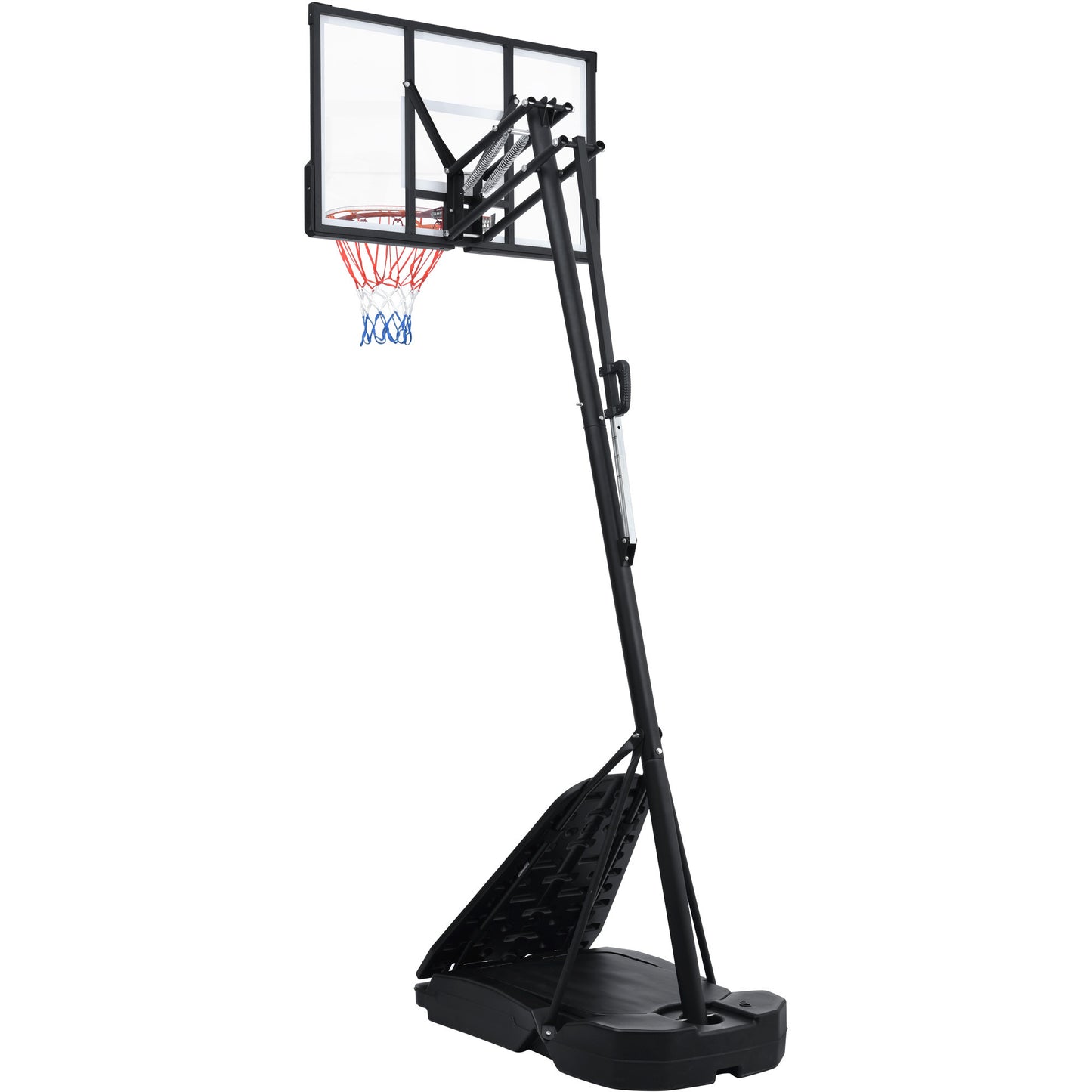 Portable Basketball Hoop Basketball System 8-10ft Height Adjustable for Youth Adults LED Basketball Hoop Lights, Colorful lights, Waterproof,Super Bright to Play at Night Outdoors,Good Gift for Kids