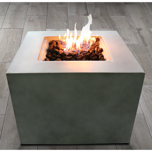 24'' H x 30'' W Concrete Outdoor Fire pit