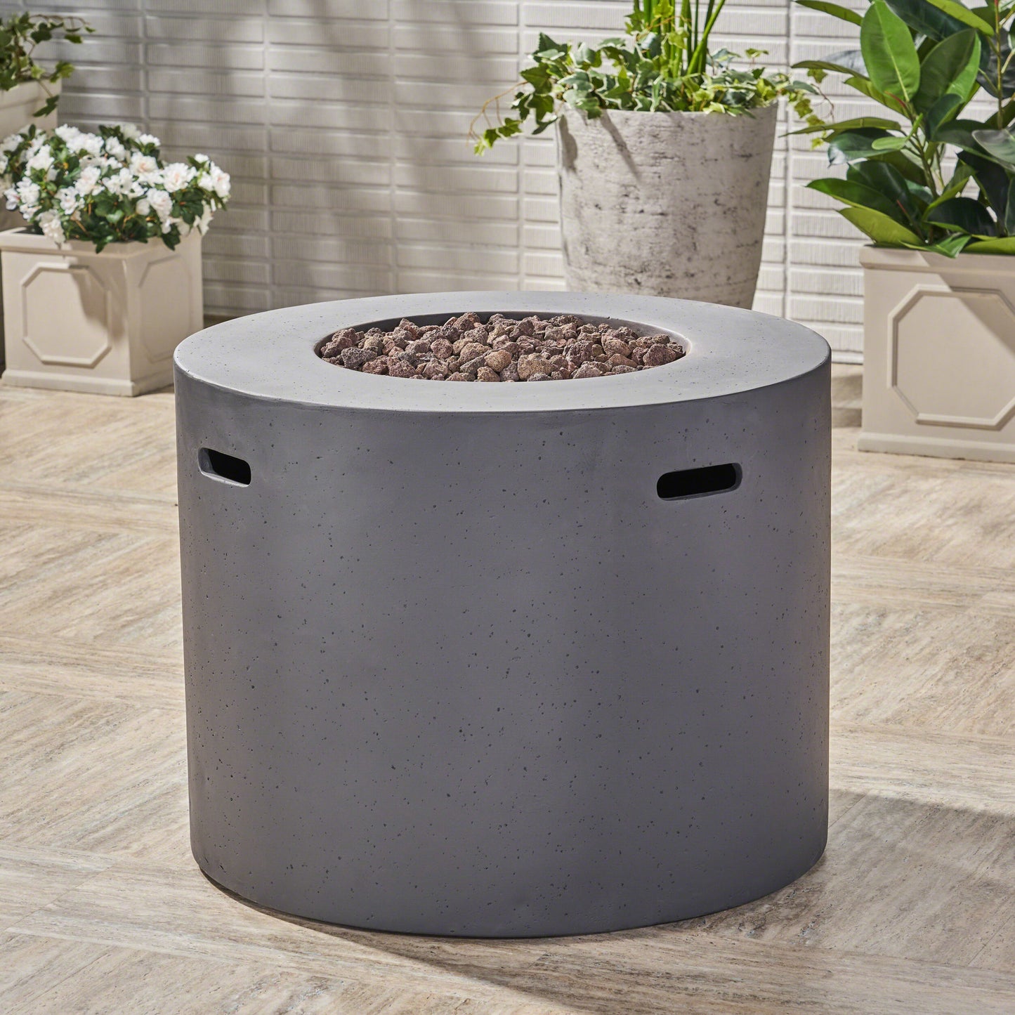 31" ROUND MGO FIRE PIT- 40 000 BTU