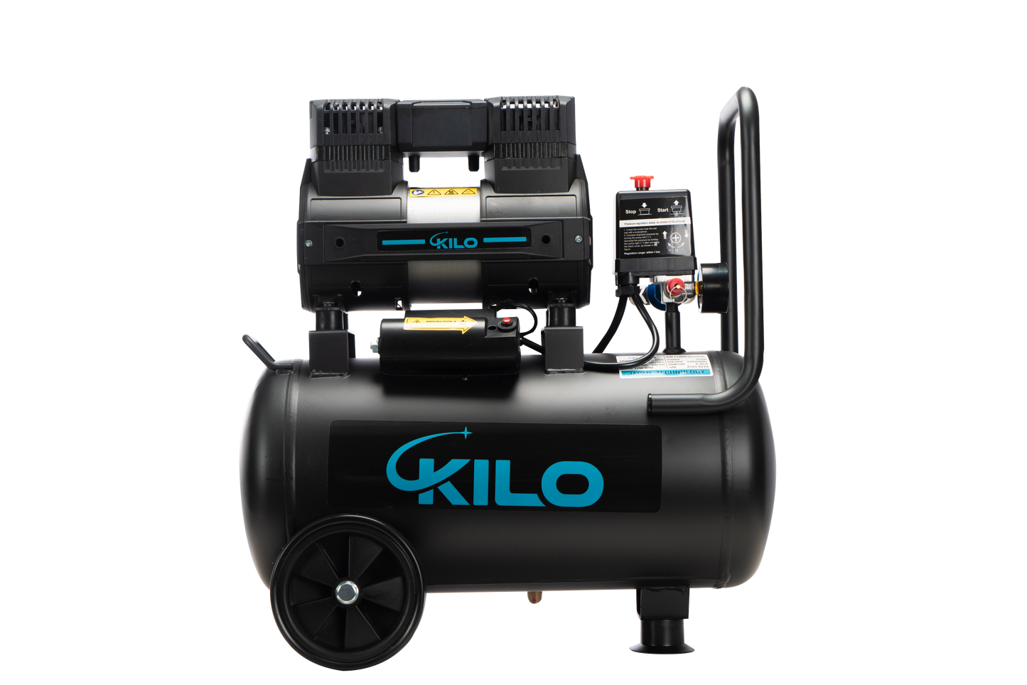 6.3 Gallon Oil Free Air Compressor, 1.0HP, Max.116 PSI Pressure, 60dB Ultra Quiet Compressor for Auto Repair, Tire Inflation, Spray Painting, Woodwork Nailing