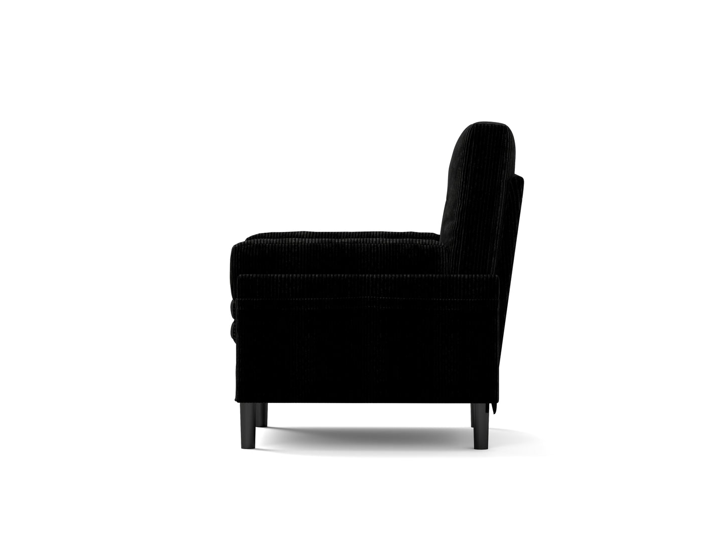 [SantaChoice] Black Multi-Functional Adjustable Sofa, Convertible Lounge Chair and Guest Bed