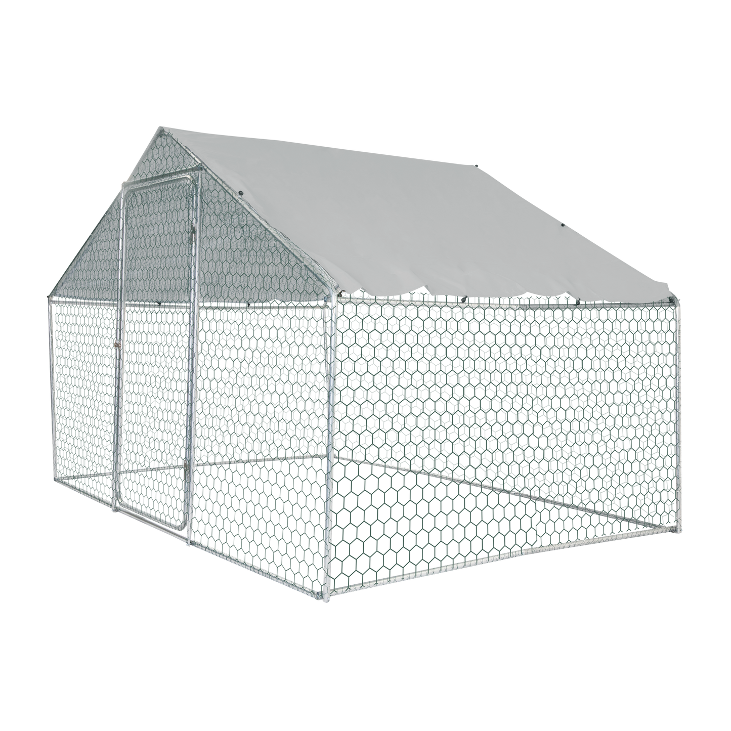 XPT033 Outdoor chicken coop metal big space 10*6*6FT