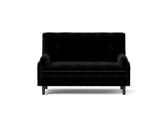 [SantaChoice] Black 2 seater sofa sleeper with recline fuction