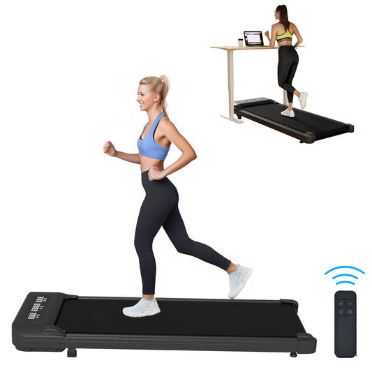 Walking Pad 300 lb Capacity, Desk Treadmill for Home Office, Protable Treadmill Under Desk, Walking Treadmills for Home,0.6 to 4.0 mph Portable Treadmill