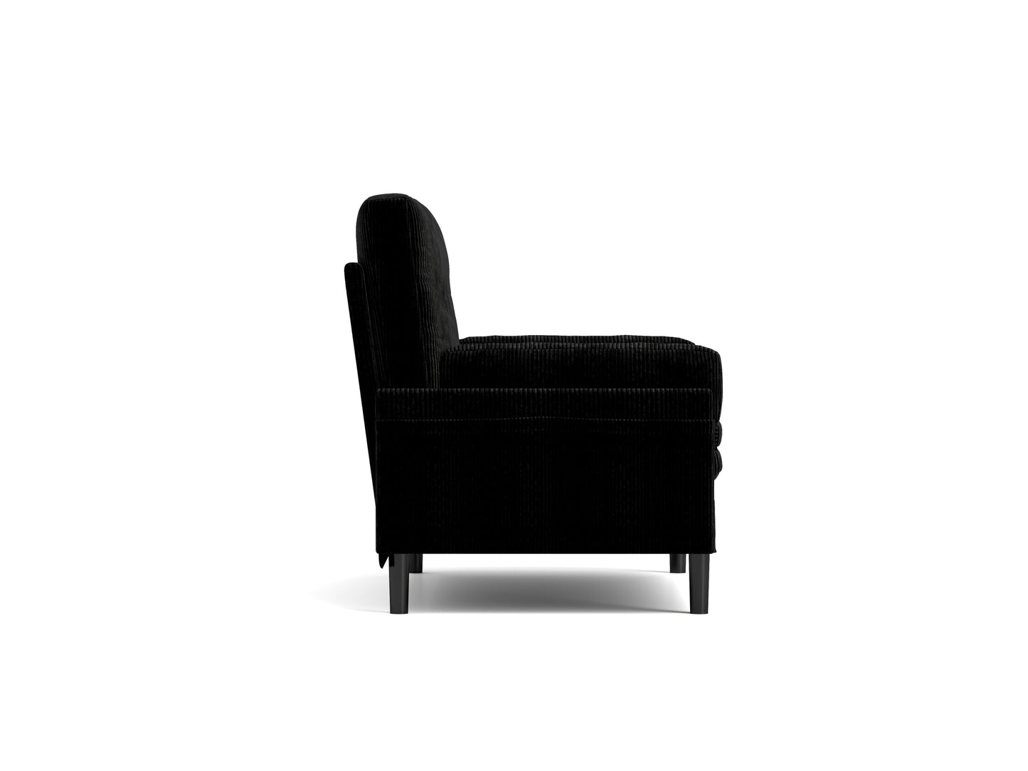 [SantaChoice] Black 2 seater sofa sleeper with recline fuction