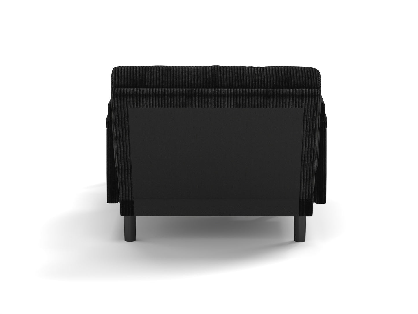 [SantaChoice] Black Multi-Functional Adjustable Sofa, Convertible Lounge Chair and Guest Bed