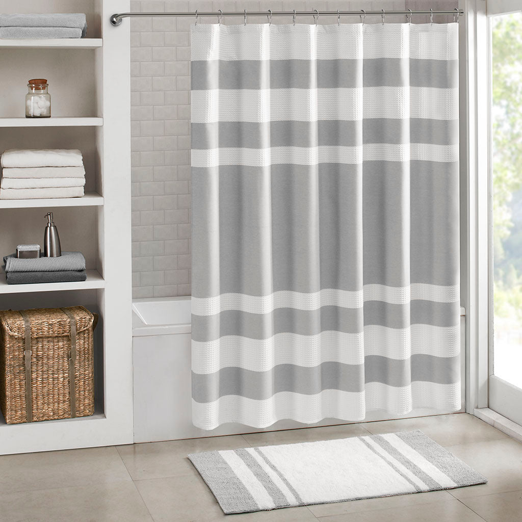 Shower Curtain with 3M Treatment Grey 108x72'