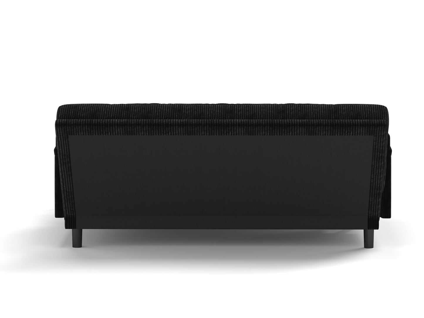 [SantaChoice] Black 2 seater sofa sleeper with recline fuction