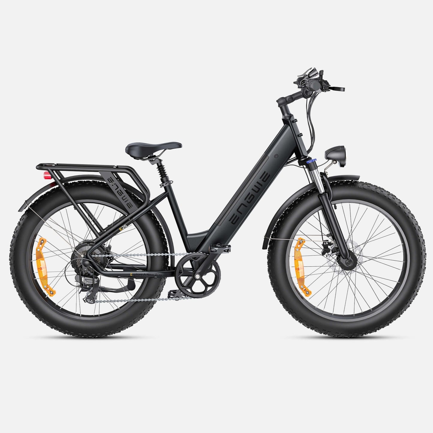 ENGWE E26 750W Electric Bike for Adults, 26" *4.0" Fat Tire E-Bike with 48V 28Ah Removable Lithium-Ion Battery, 28MPH 7 Gears Commuting Mountain Ebike