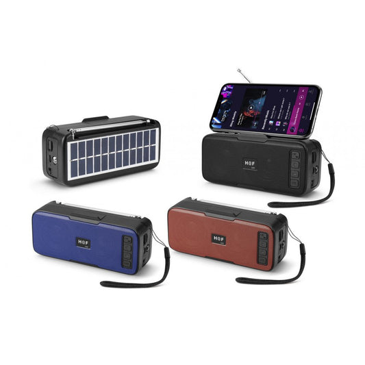 Solar Charge Energy Outdoor Flash Light Portable Bluetooth Speaker for Phone, Device, Music, USB