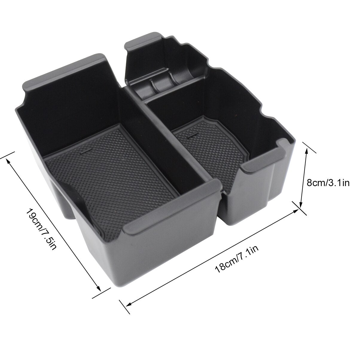 For Jeep Wrangler JL JLU Gladiator JT Center Console Organizer Armrest Storage Box Pallet Container Holder Tray Cars 2018-2021