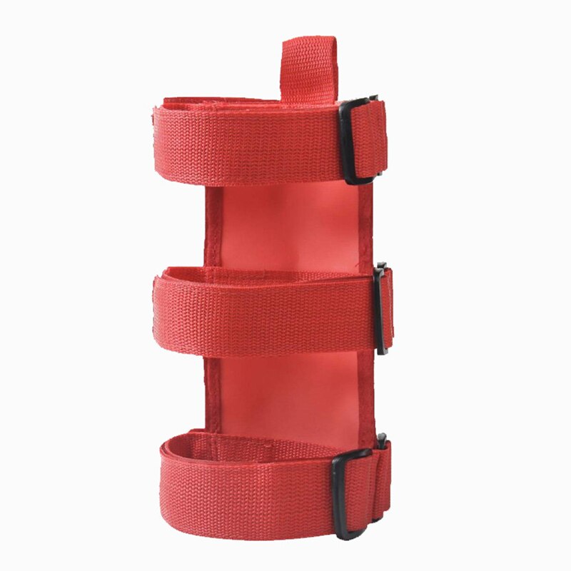 Adjustable Extinguisher Mount Strap Oxford Cloth Car Roll Bar Fire Extinguisher Holder Belt for Jeep Wrangler TJ JK JL 1997-2018