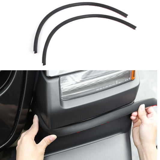 Wheel Eyebrow Mud Fender Guard Seal Strip Protector for Jeep Wrangler JL Gladiator JT 2018 2019 2020 2021 2022 Car Accessories