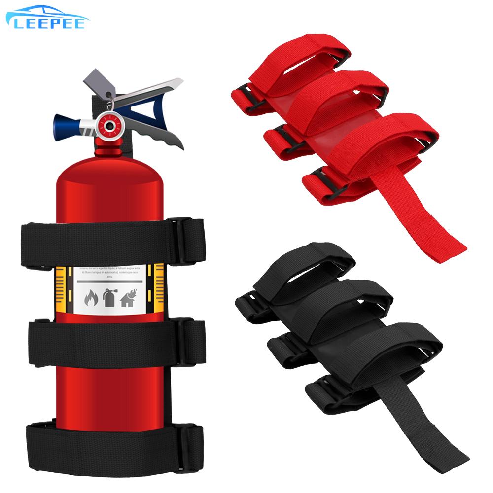 For Jeep Wrangler TJ JK JL 97-18 Car Fire Extinguisher Mount Strap Adjustable Car Roll Bar Fixed Sundry Fire Extinguisher Holder