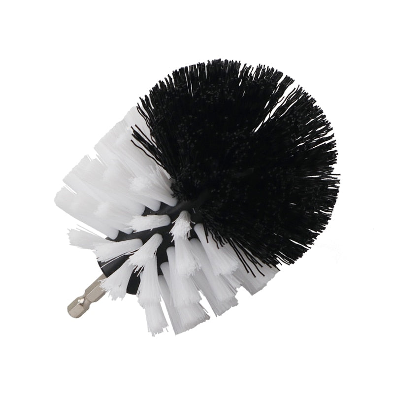 2/3.5/4/5&#39;&#39; Brush Attachment Set Power Scrubber Brush Car Polisher Bathroom Cleaning Kit with Extender Kitchen Cleaning Tools