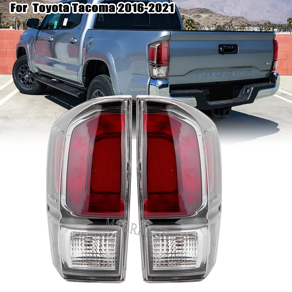 2PCS Tail Light For Toyota Tacoma 2016 2017 2018 2019 2020 2021 Car Rear Brake Turn Signal Lamp Assembly 81560-04220