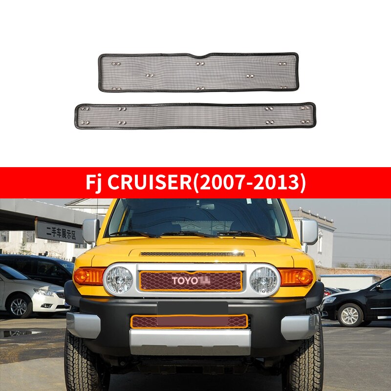 2007-2022 Toyota 4runner Tundra FJ Cruiser Fortuner Grille Insect Prevention Modification Accessories TRD Off Road Pro Sport SR5