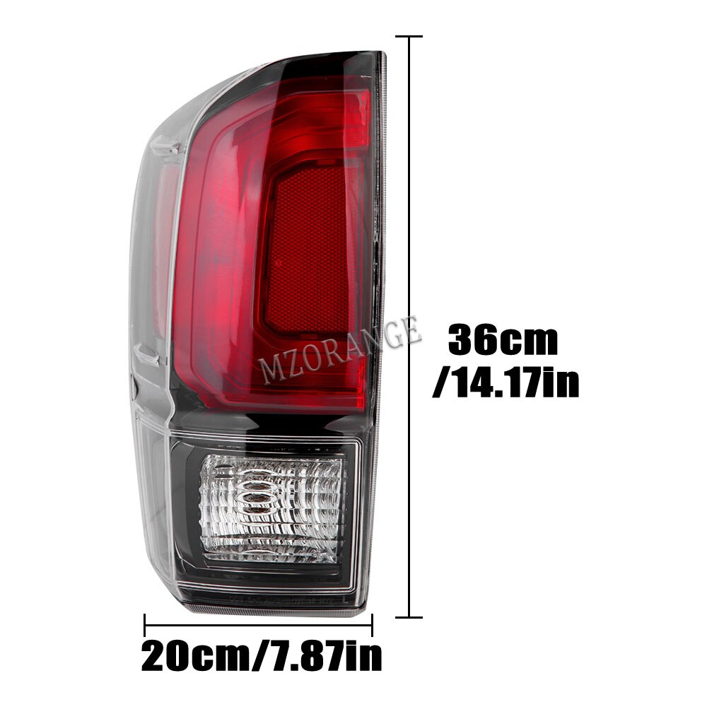 2PCS Tail Light For Toyota Tacoma 2016 2017 2018 2019 2020 2021 Car Rear Brake Turn Signal Lamp Assembly 81560-04220